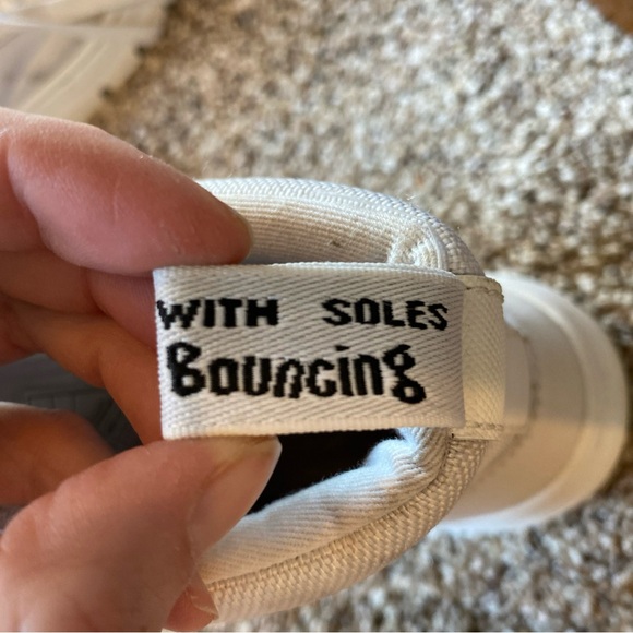 Doc Martens Comb Combat Boots White Lace Up Size 8 - Picture 7 of 8